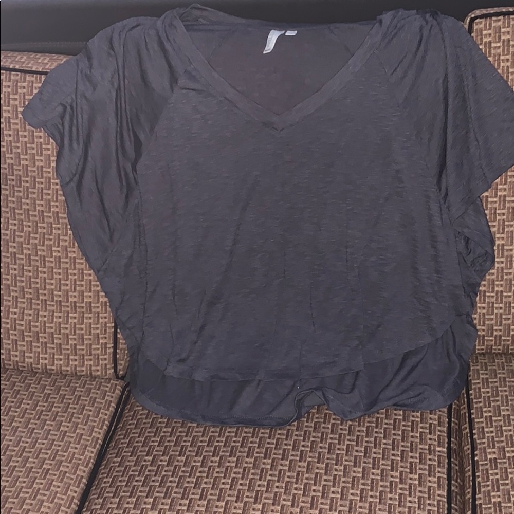 Gray shirt